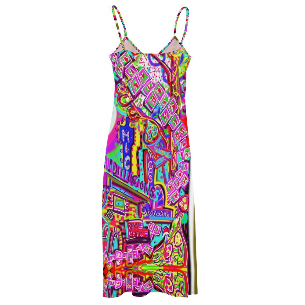 Sling Ankle Long Dress