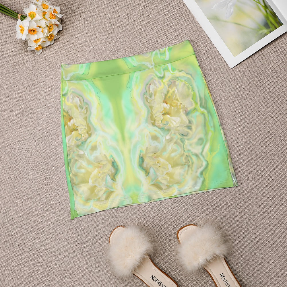 skirt with shorts & pockets