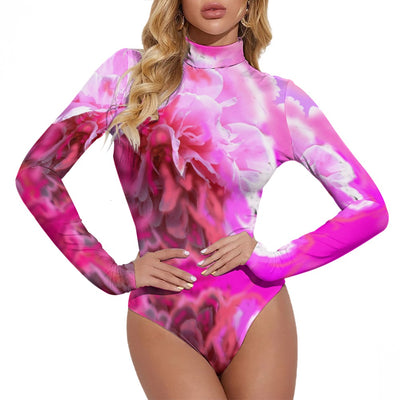 Women's Turtleneck Long Sleeve Bodysuit