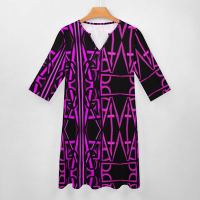 Artsy Dress with Pockets