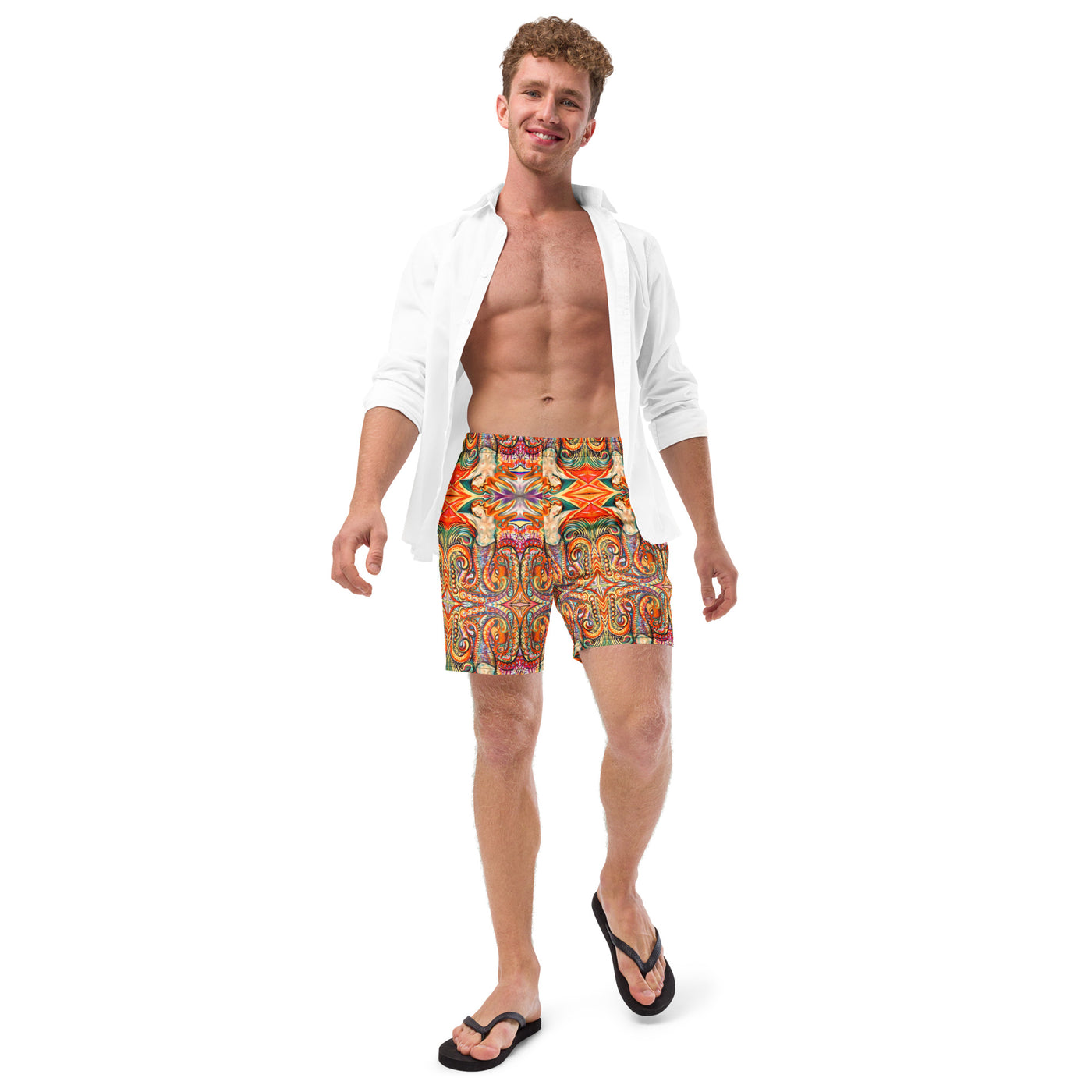 Men's Mermaid swim trunks