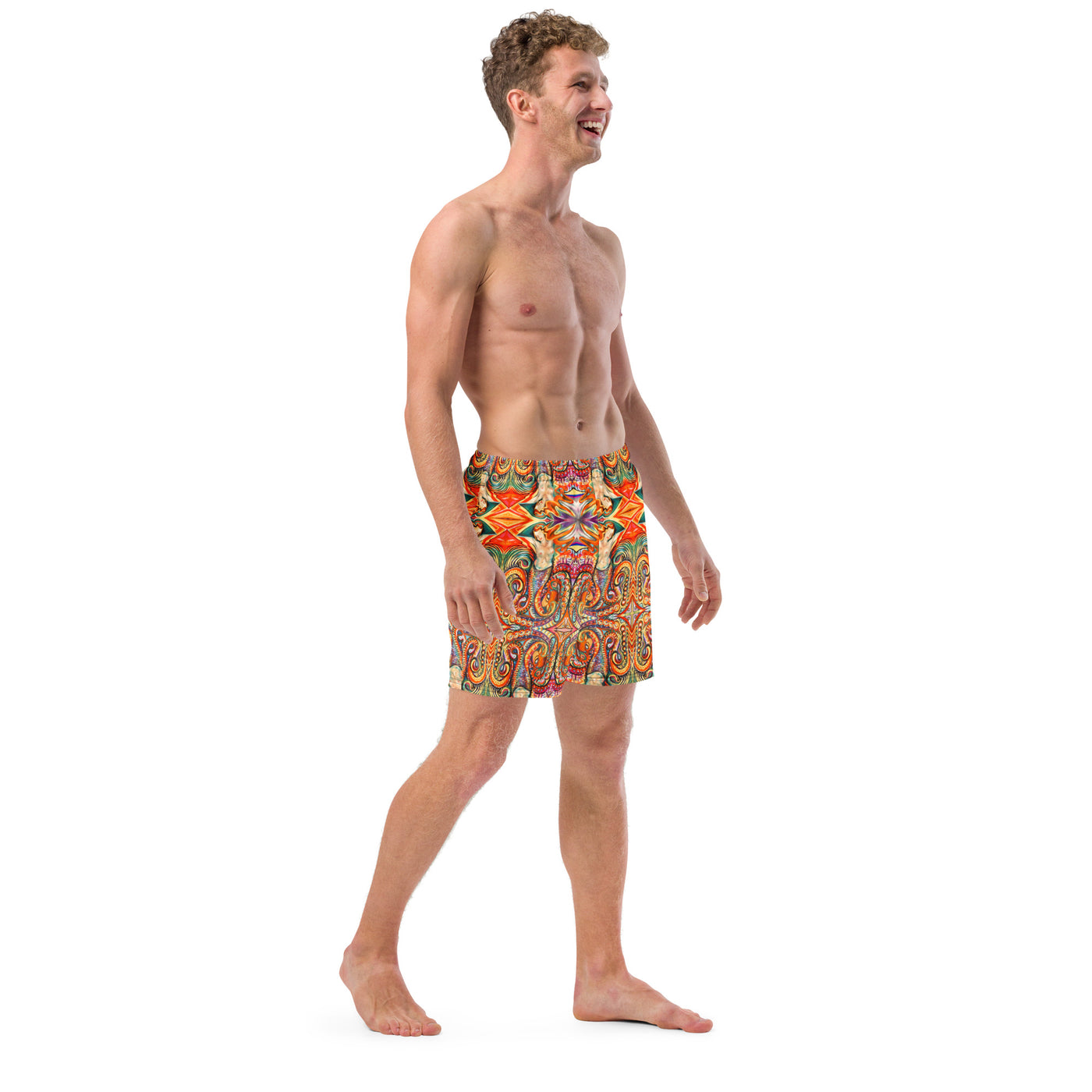 Men's Mermaid swim trunks
