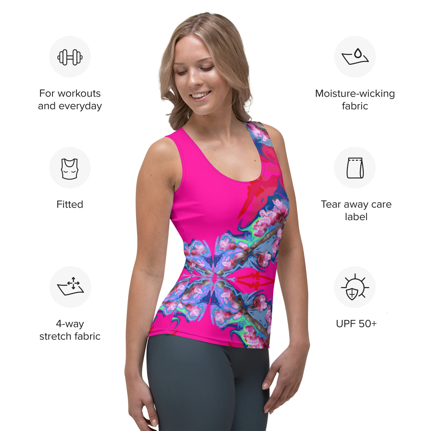 Sublimation Cut & Sew Tank Top