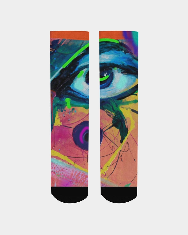 Eye Abstraction Men's Socks