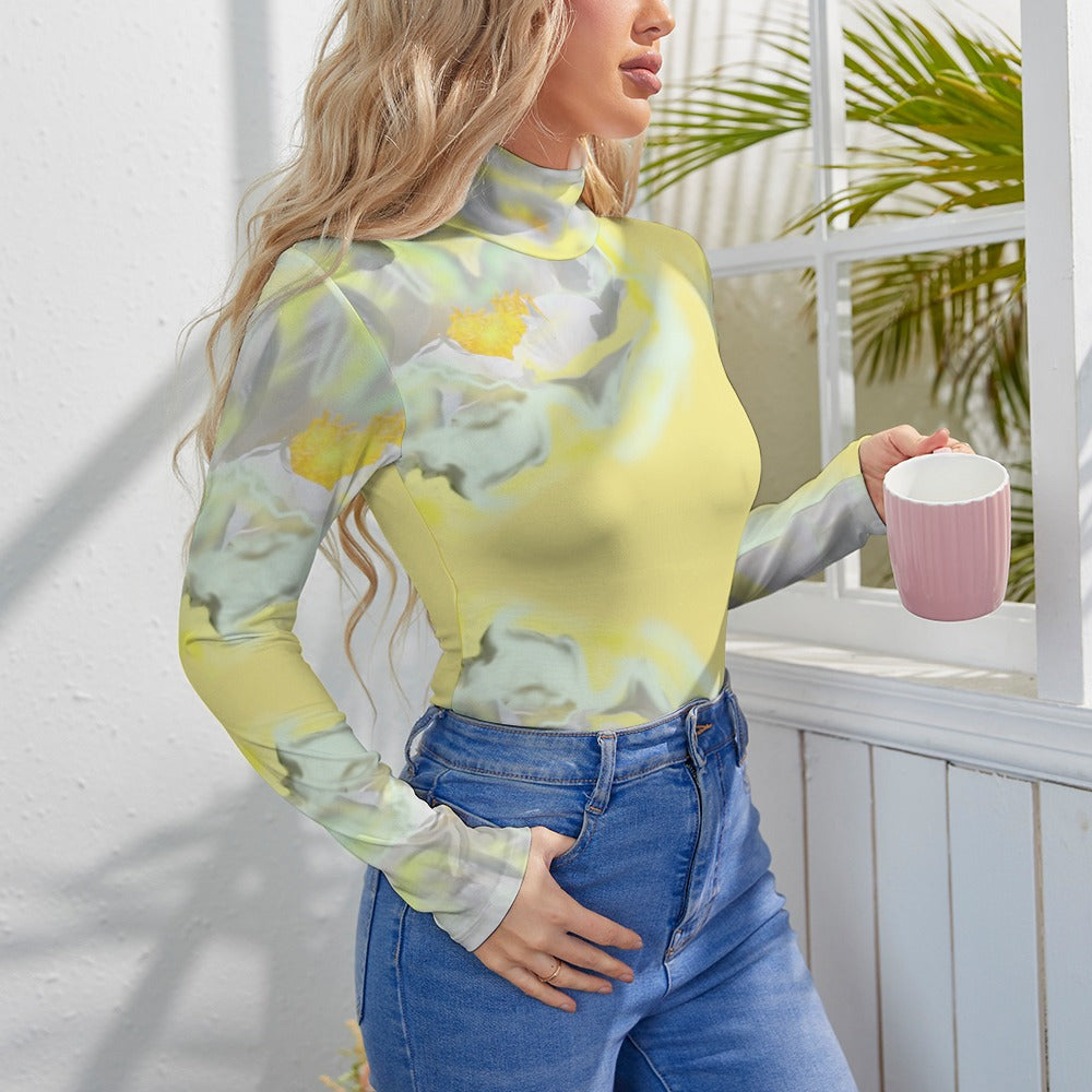 Women's Turtleneck Long Sleeve Bodysuit