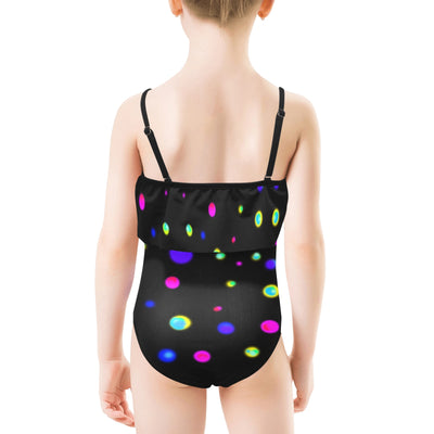 Kids' Spaghetti Strap Ruffle Swimsuit