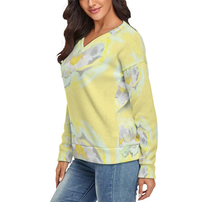Women's V-Neck Long Sleeve Sweater