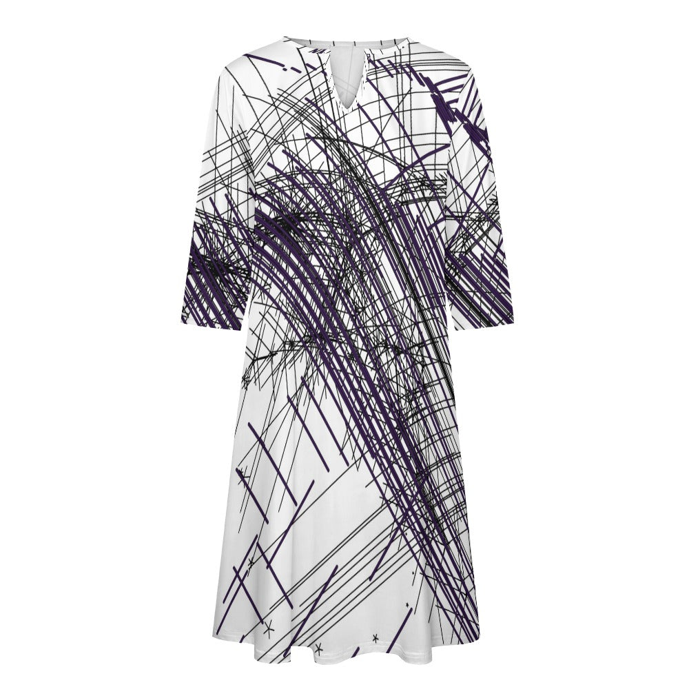 Artsy Dress with Pockets