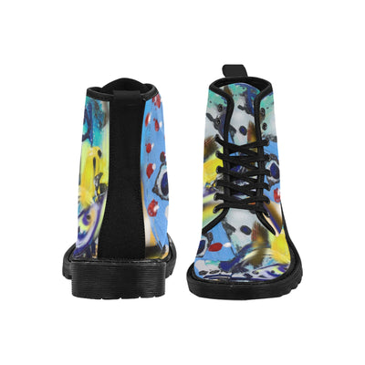 Men's Lace Up Canvas Boots