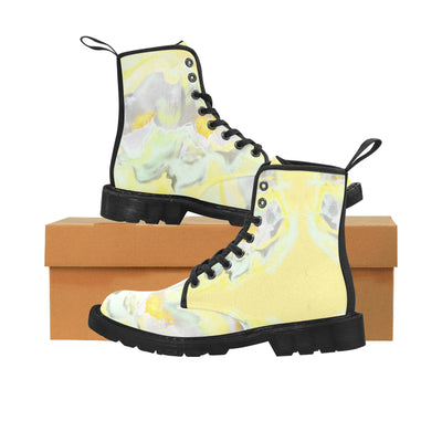 Canvasstiefeletten zum Schnüren für Damen