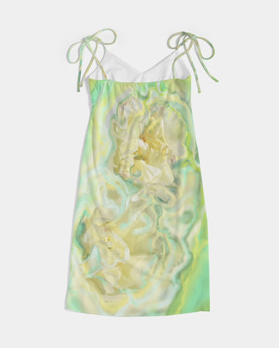 Women's Tie Strap Split Dress