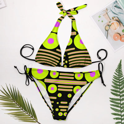Plus size bikini swimsuit
