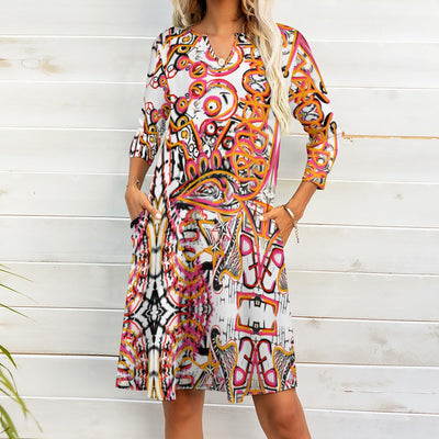 Artsy Dress with Pockets