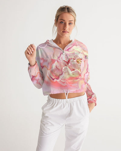 Kurzer Windbreaker für Damen 