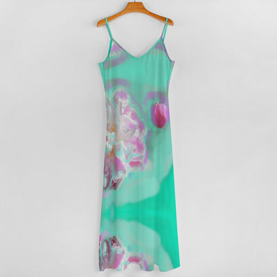 Sling Ankle Long Dress