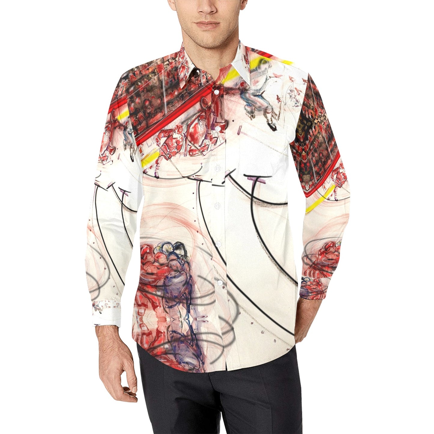 Langarmshirt für Herren
