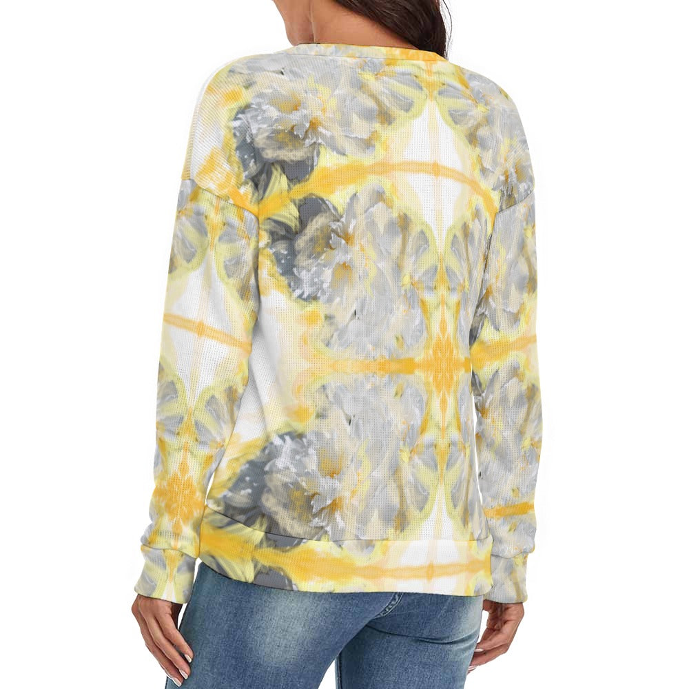Women's V-Neck Long Sleeve Sweater