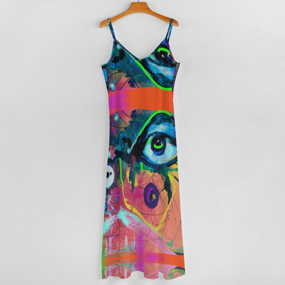 Sling Ankle Long Dress