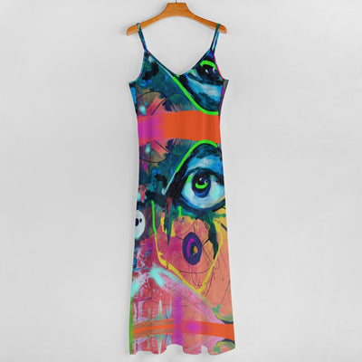 Sling Ankle Long Dress