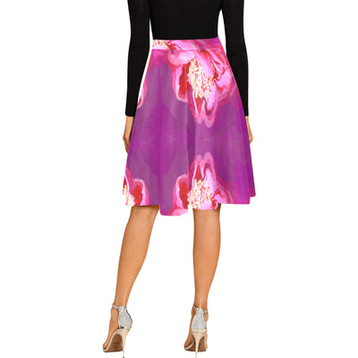 Plissierter Midirock für Damen