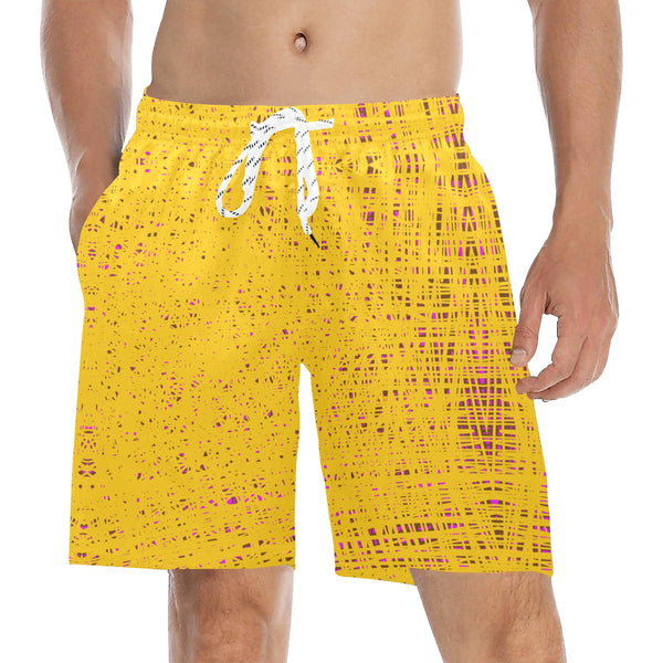 Mittellange Strandshorts für Herren