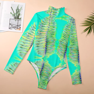 Women's Turtleneck Long Sleeve Bodysuit