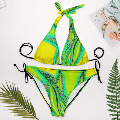 Plus size bikini swimsuit