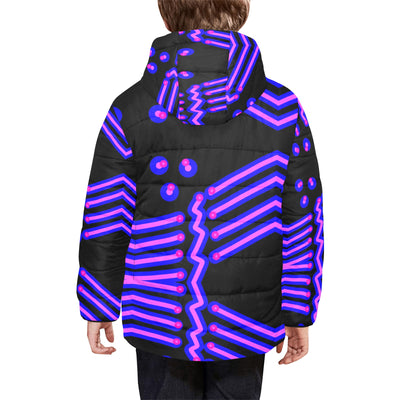 Kids' Padded Hooded Jacket