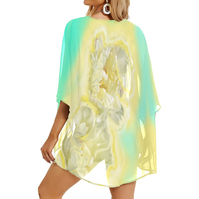 Women's Kimono Chiffon Cover Up