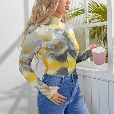 Women's Turtleneck Long Sleeve Bodysuit