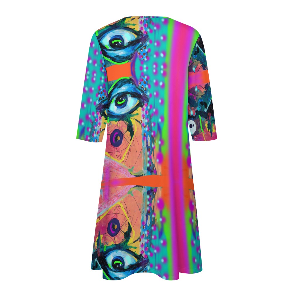 Artsy Dress with Pockets