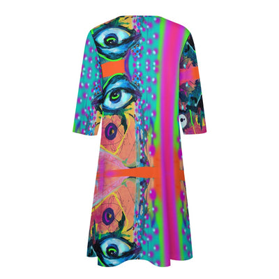 Artsy Dress with Pockets