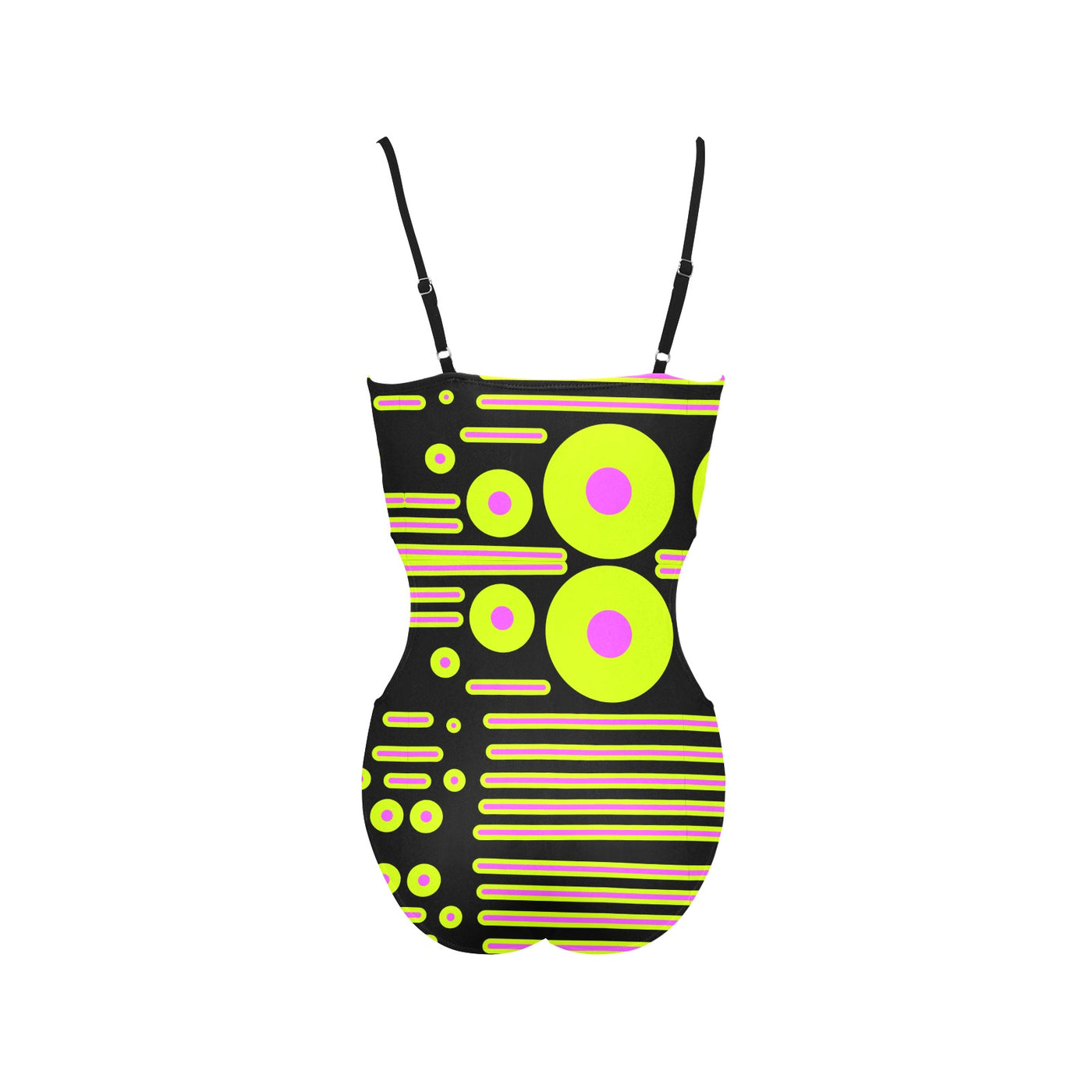 Women's Spaghetti Strap Cut Out Sides Swimsuit