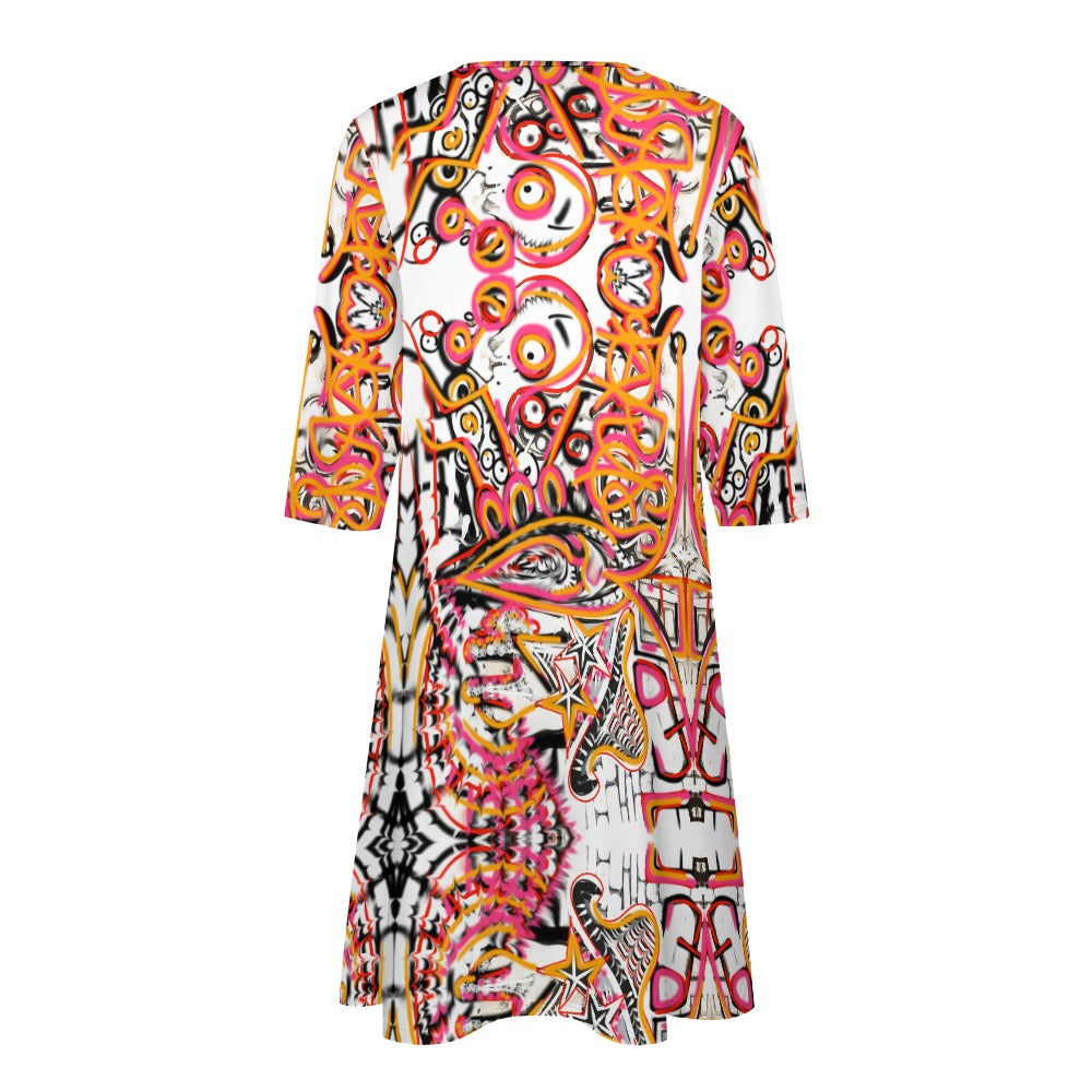 Artsy Dress with Pockets