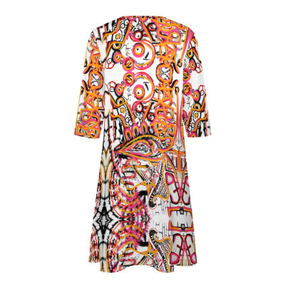 Artsy Dress with Pockets