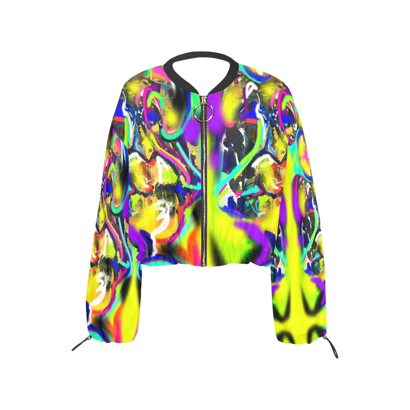 Women's Chiffon Cropped Jacket