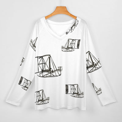 Women's Long sleeve loose tee