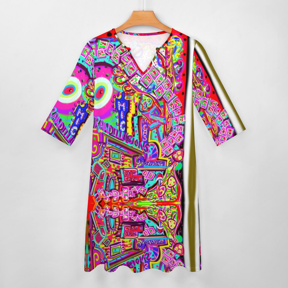 Artsy Dress with Pockets