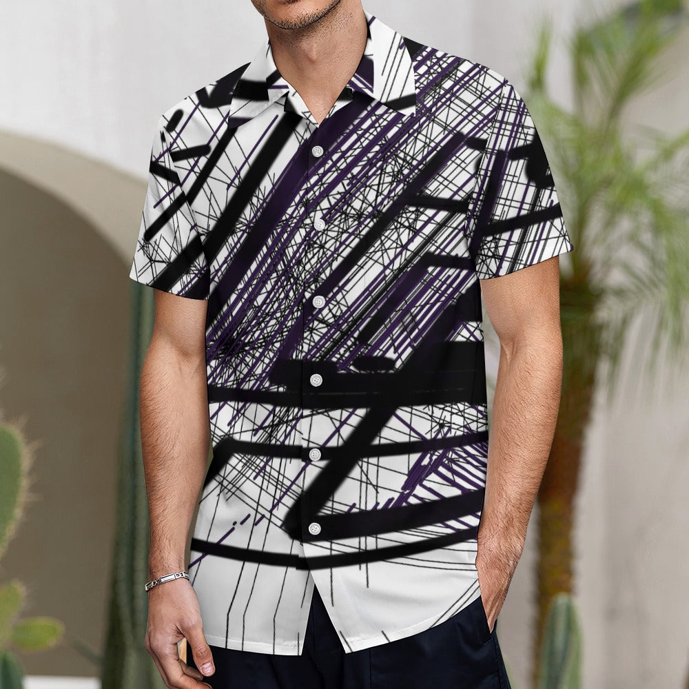 Bright Vibrant Bold short sleeved shirt