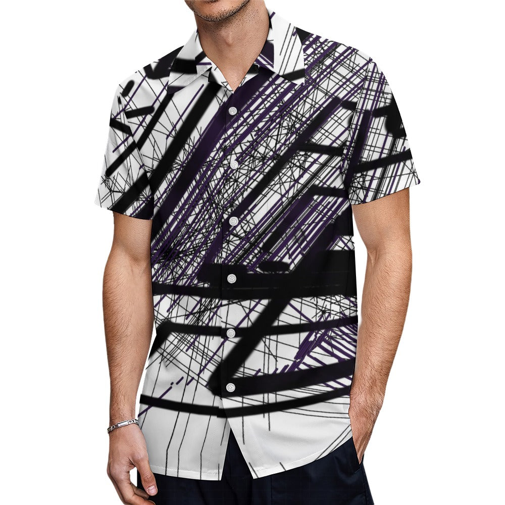 Bright Vibrant Bold short sleeved shirt