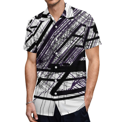 Bright Vibrant Bold short sleeved shirt