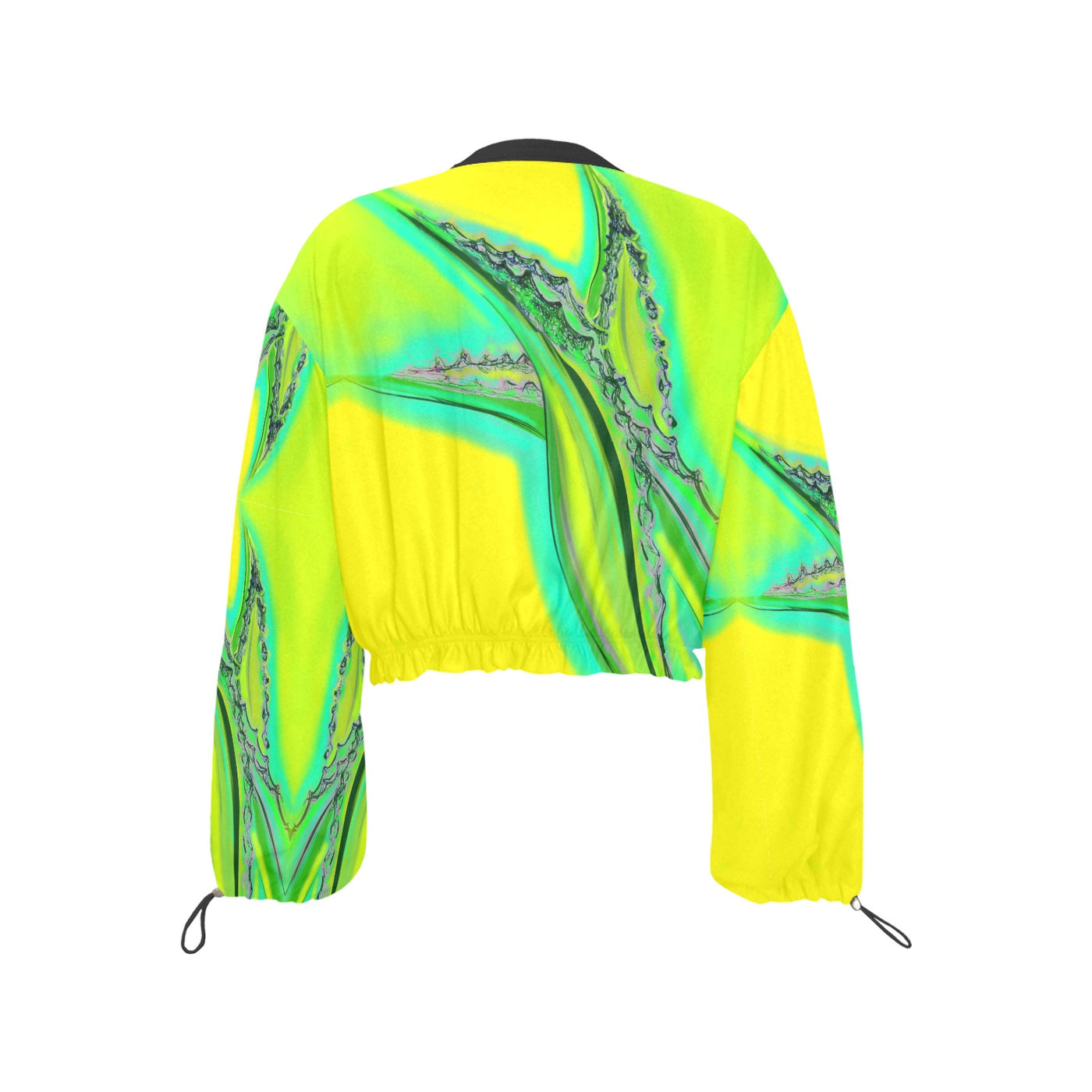 Women's Chiffon Cropped Jacket