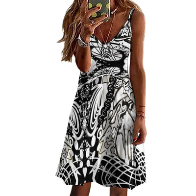 Long suspender dress