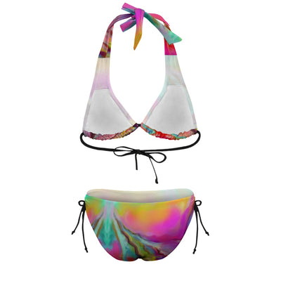 Plus size bikini swimsuit