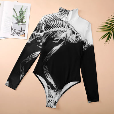 Women's Turtleneck Long Sleeve Bodysuit