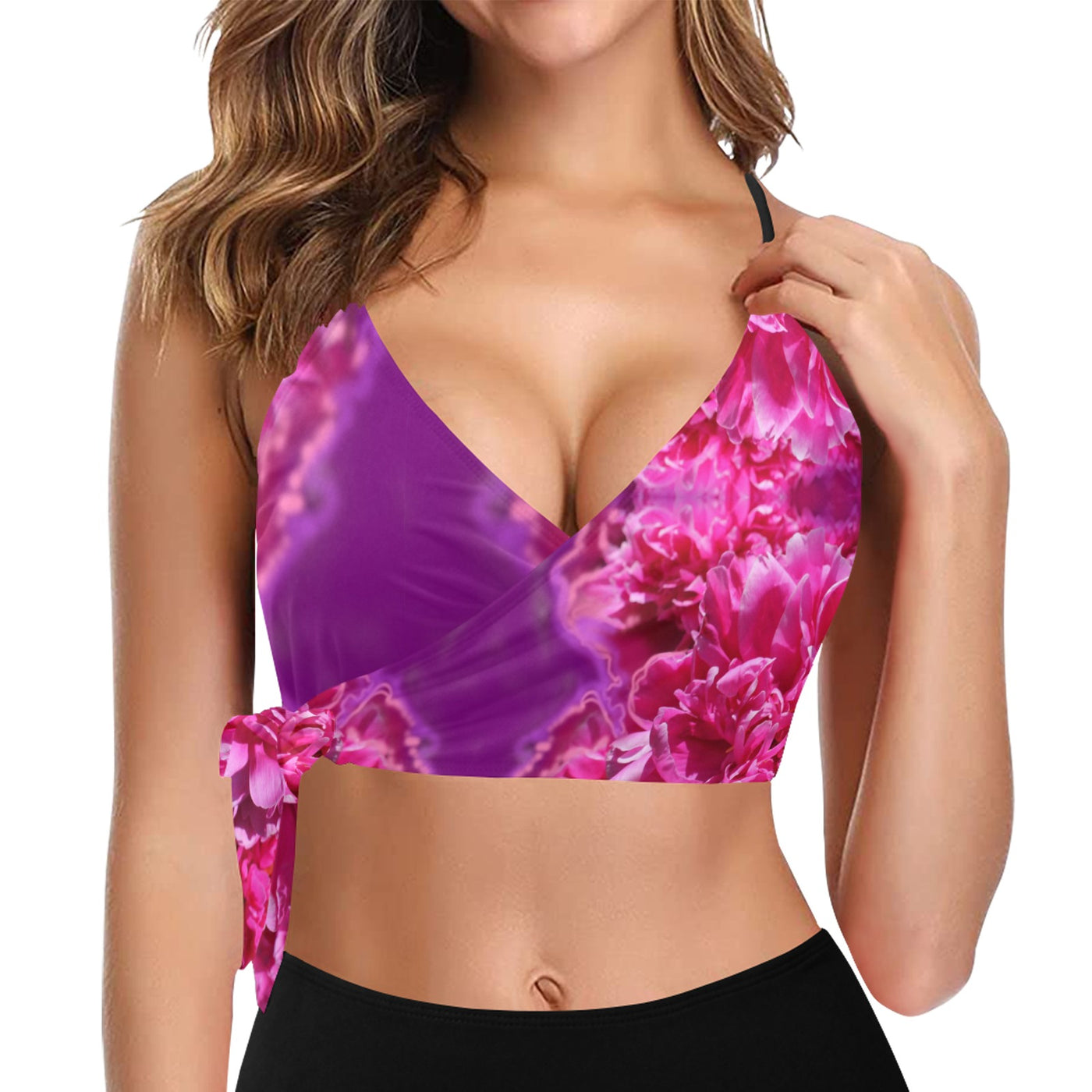 Oberteil mit Knoten an der Seite