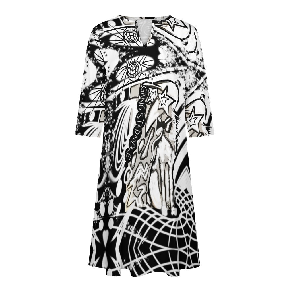 Artsy Dress with Pockets