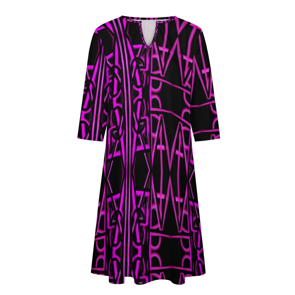 Artsy Dress with Pockets