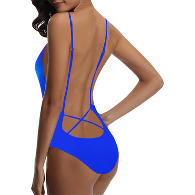 Sexy Lacing Backless One-Piece