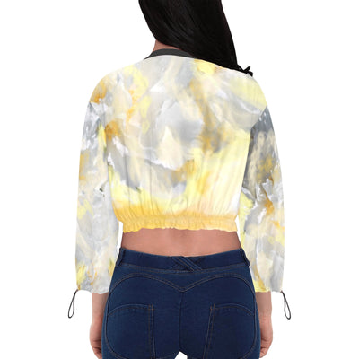 Women's Chiffon Cropped Jacket